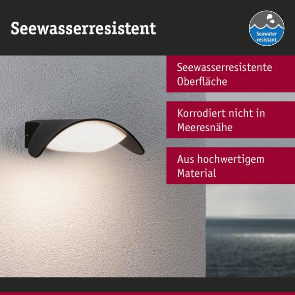 Seawater Resistant surface outdoor light on wall