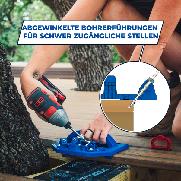 Kreg Bundle Deck Jig Terrassen-Bohrschablone inkl. Schrauben
