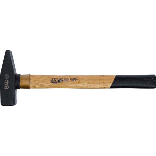 BGS Technic Schlosserhammer mit Holzgriff