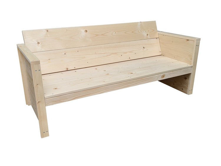 Wood4you - Gartenbank - Bausatz zum Selbermachen 150Lx72Hx63T