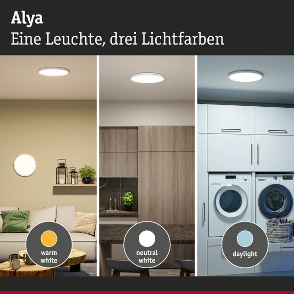 LED Panel Alya rund 400mm 35W 3400lm 3000 - 6500K Weiß