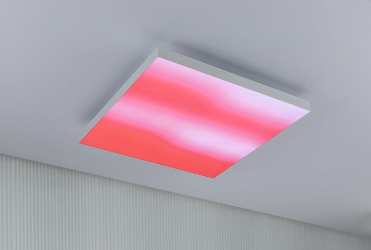 LED Panel Velora Rainbow dynamicRGBW eckig 450x450mm 19W 1690lm RGB+ Weiß dimmbar