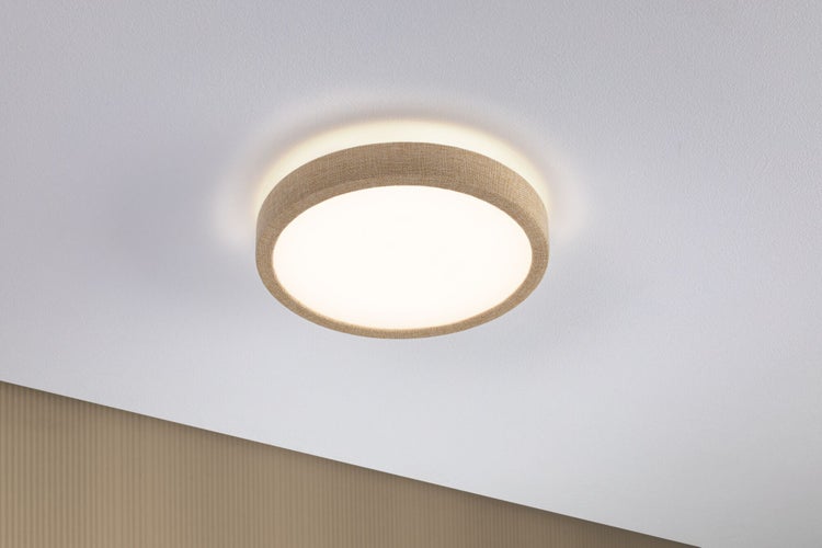 LED Panel Cosara IP44 rund 300mm 15W 1300lm 3000K Beige