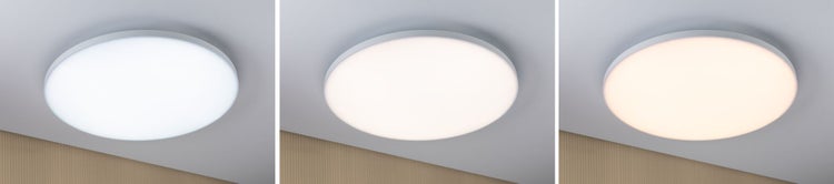 LED Panel Velora rund 600mm 38W 3650lm White Switch Weiß