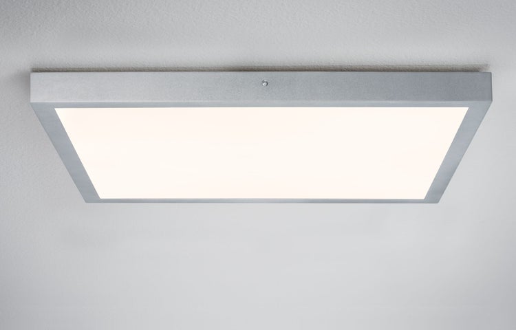 LED Panel Lunar eckig 600x600mm 25W 2100lm 3000K Chrom matt