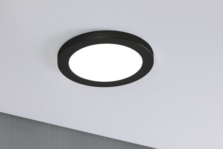 LED Einbaupanel 2in1 Cover-it rund 225mm 16,5W 1200lm 4000K Schwarz