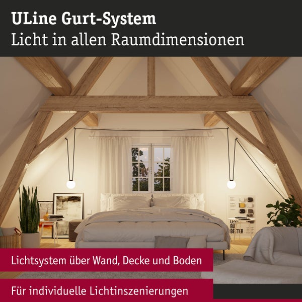 ULine Zubehör Einspeisung 47x26mm Schwarz