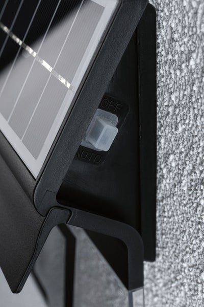 Solar LED Hausnummernleuchte Neda IP44 3000K 14lm Schwarz