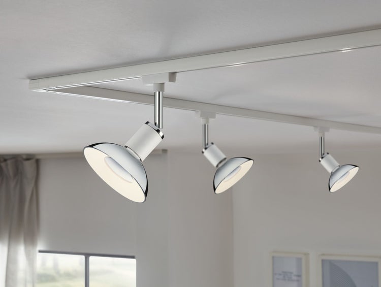 LED Reflektor 3-Step-Dim GU10 230V 360lm 4,9W 3000K dimmbar Silber, Weiß