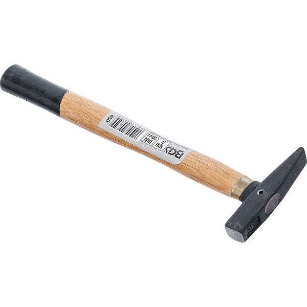 Hammer mit Holzgriff und Stahlkopf