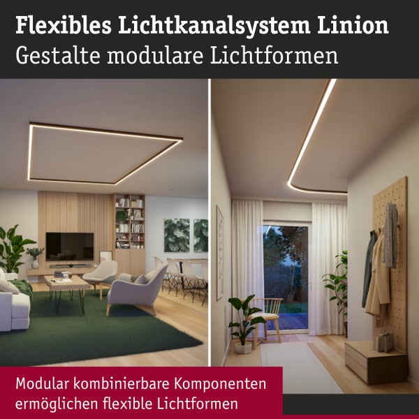 Linion Einspeisekabel Schwarz 1,75m