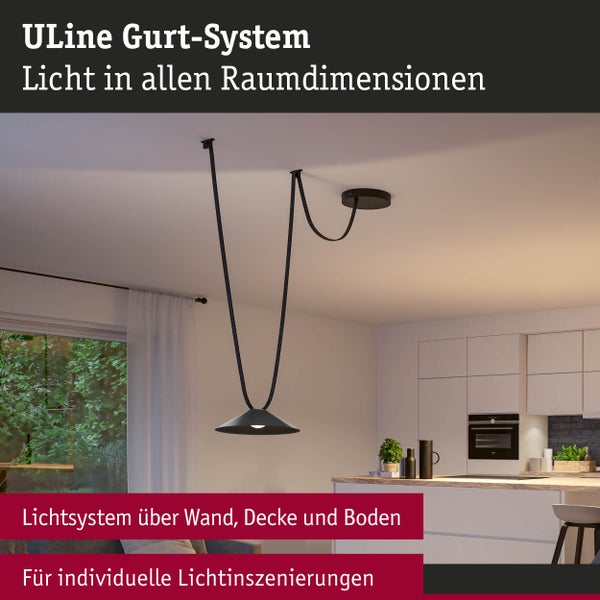 ULine Gurt Cone Starterset 5m 12W Schwarz