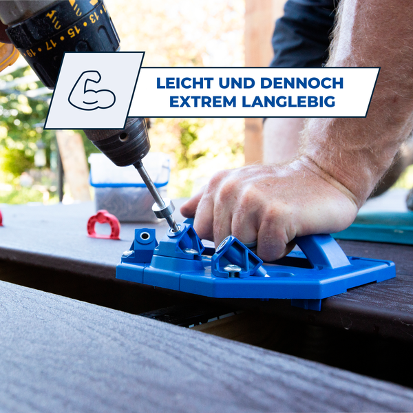 Kreg Bundle Deck Jig Terrassen-Bohrschablone inkl. Schrauben