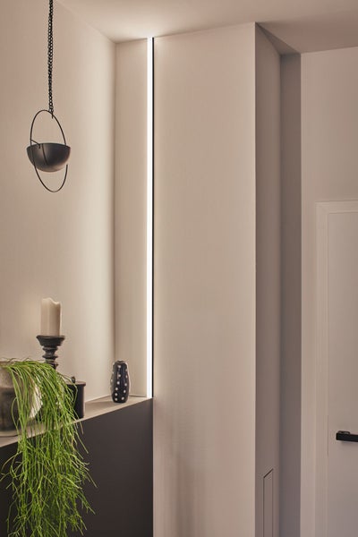LED Strip Profil Square 1m Schwarz