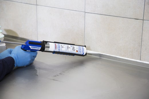 WEICON Silicon LP|dauerelastischer Dichtstoff für den Trinkwasser- und Lebensmittelbereich|310 ml|weiß