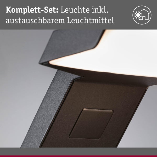 Komplettset Leuchte inklusive austauschbarem Leuchtmittel