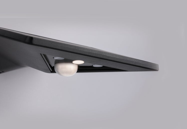 Solar LED Hausnummernleuchte Yoko Dämmerungsgesteuerter Bewegungsmelder (IR) IP44 3000K 42lm Anthrazit