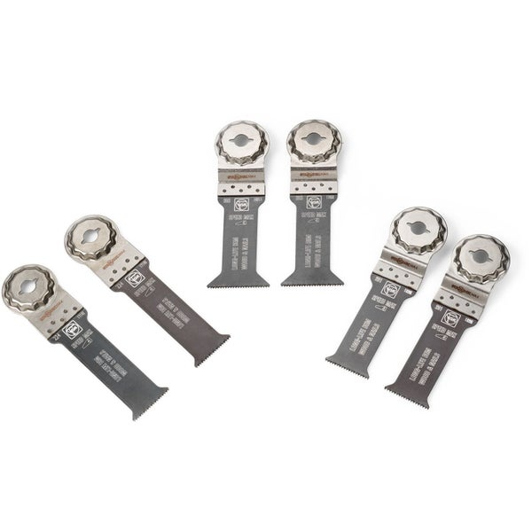 Mehrzwecksägeblätter für oszillierende Werkzeuge im Set