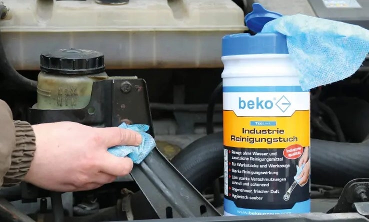 Beko TecLine Industrie Reinigungstuch Dose a 80 Tücher - 1 Dose
