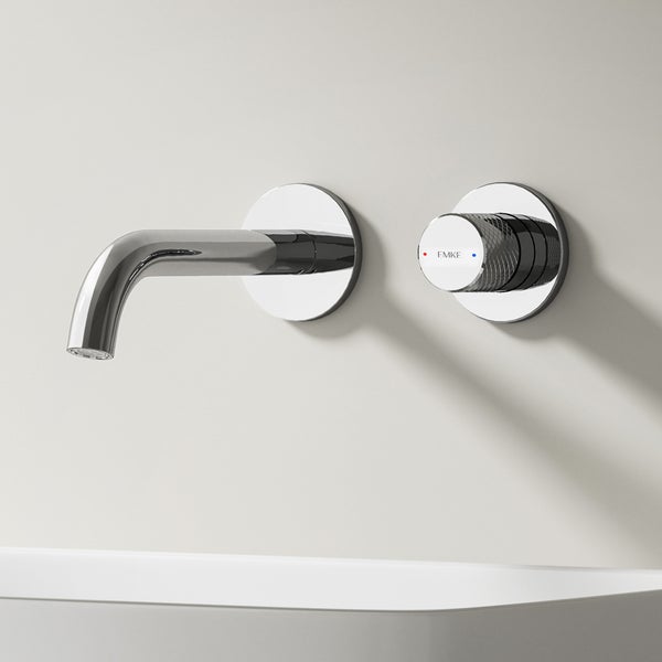 Wandarmatur für Waschtisch mit Einhebelmischer