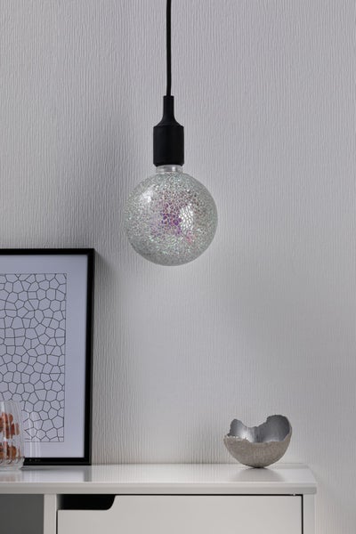 Miracle Mosaic Edition Standard 230V LED Globe G125 E27 470lm 5W 2700K dimmbar Weiß
