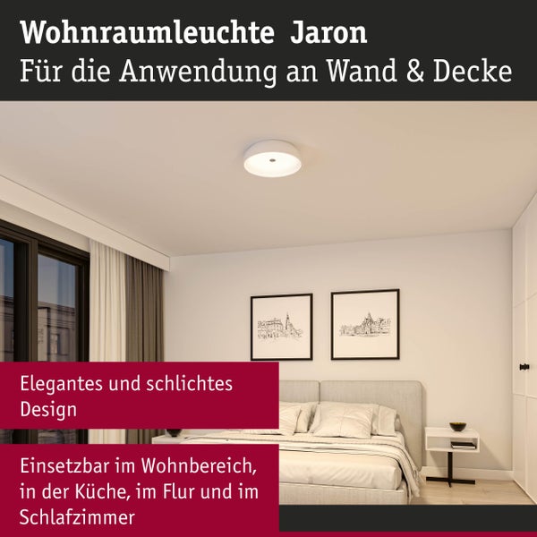 Wohnraum mit Jaron Wand- und Deckenleuchte