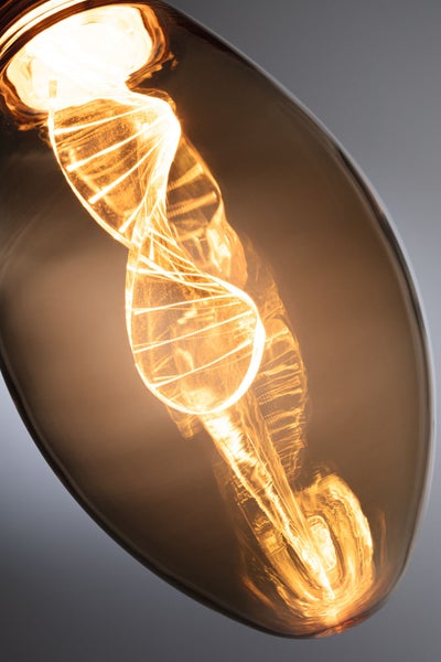 Inner Glow Edition LED Birne Helix E27 230V 180lm 3,5W 1800K Gold