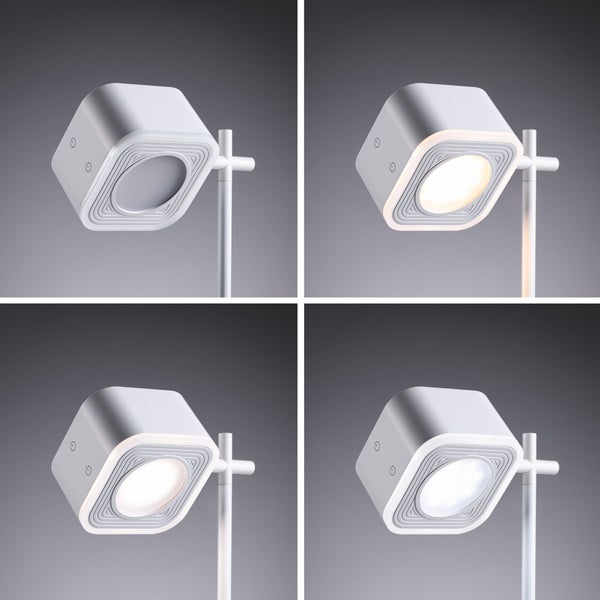 Mobile Tischleuchte Varia White Switch 250lm / 60lm 1,6W / 0,4W Weiß