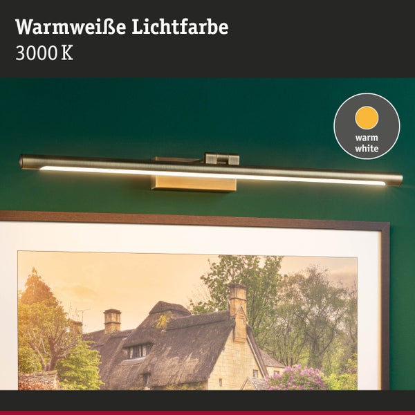 LED Bilderleuchte Mingo 3000K 810lm 230V 11W Altmessing