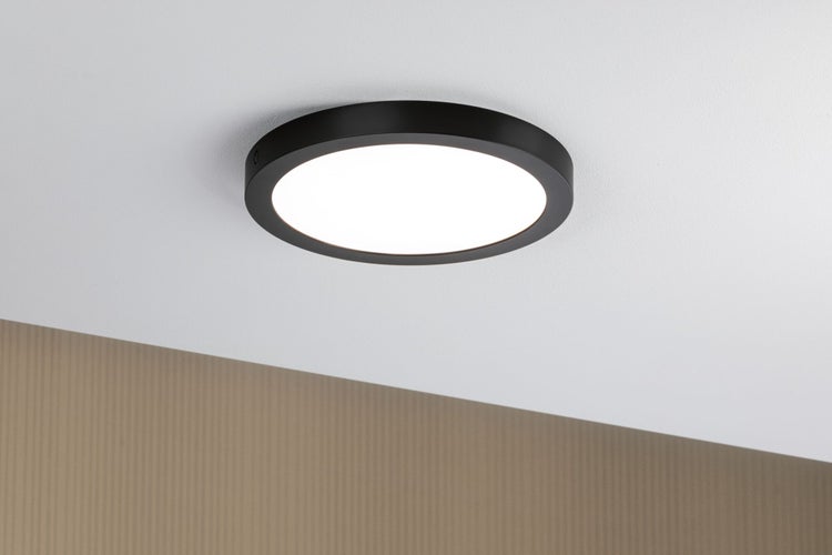 LED Panel Abia rund 300mm 22W 2200lm 4000K Schwarz