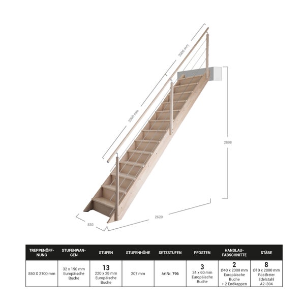 Gartentischset mit sechs Klappstühlen