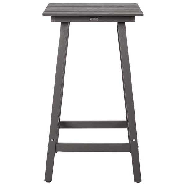 Garten Bartisch ADIRONDACK 60 cm 59 cm Kunststoff Dunkelgrau