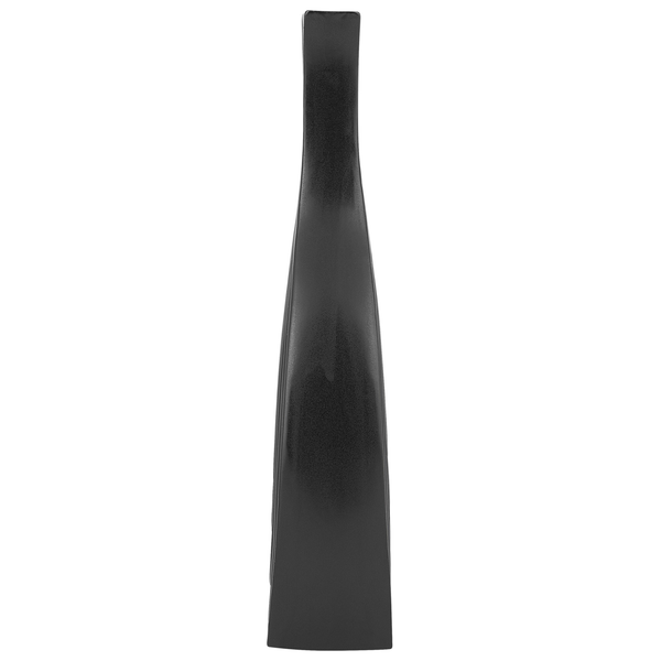 Dekovase THAPSUS Keramik 39 cm Schwarz