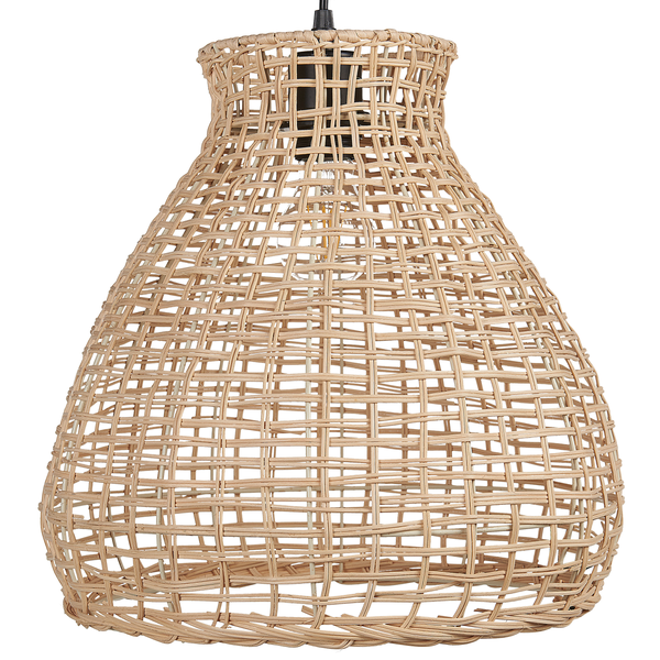 Hängeleuchte SAKENI Rattan Naturfarben