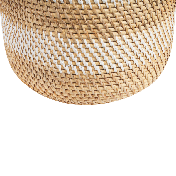 Dekovase RENUN Keramik 36 cm Naturfarben