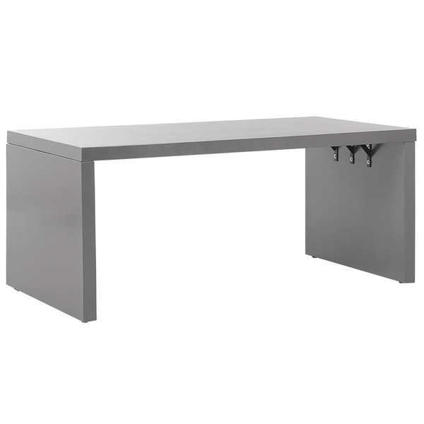 Gartentisch TARANTO 180 cm 90 cm Beton Grau