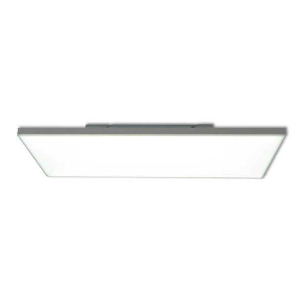 LED Panel-Deckenleuchte CARENTE Länge 59,5 cm, rahmenlos, viele Funktionen, aus Metall und Kunststoff, weiß, integrierte LEDs
