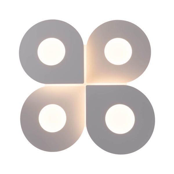 Moderne Deckenleuchte mit vier Lampen