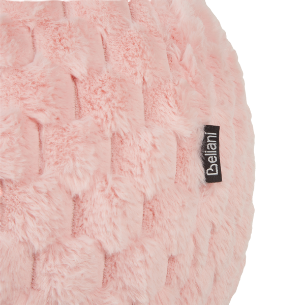 Dekokissen ROSEA Webpelz 30 x 30 cm Rosa Ohne Muster