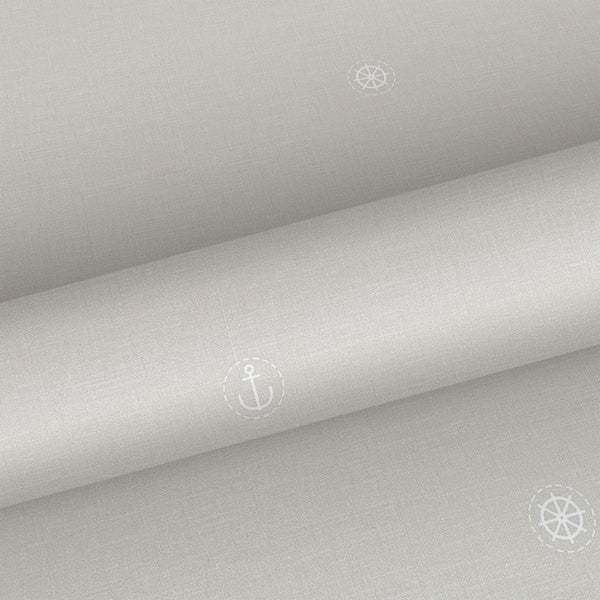Tapetenmuster mit Anker- und Steuerradmotiven