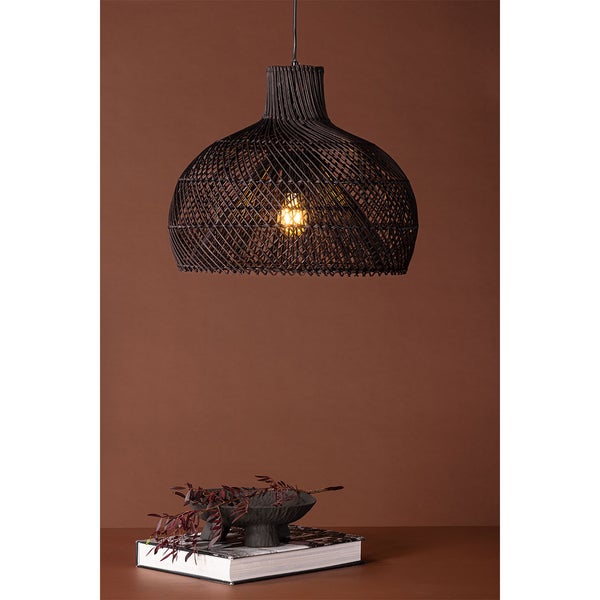 Laroche Beleuchtung Pendelleuchte 45x45x35cm schwarz. 45 X 45 X 35 cm