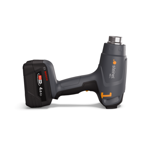 Steinel Akku Heißluftpistole MH 1 mit 18 Volt Bosch Power For All Akku