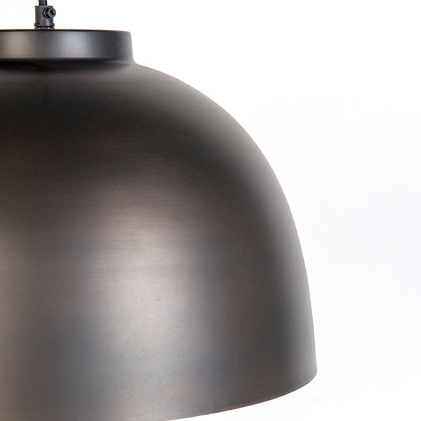 Industrielle Hängelampe braun 40 cm - Hoodi