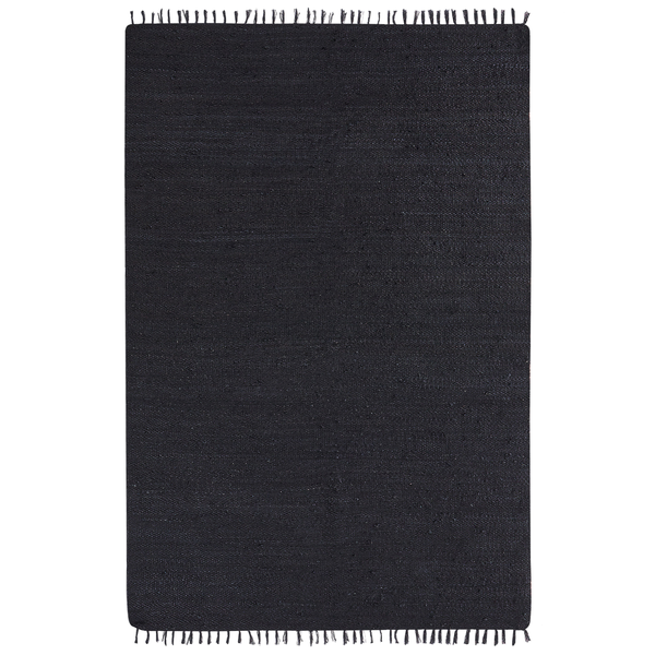 Teppich SINANKOY Schwarz 200 x 300 cm Jute