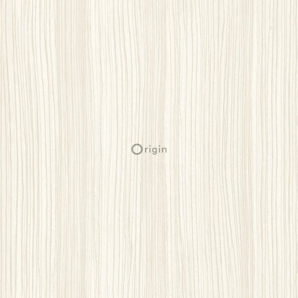 Origin Wallcoverings Tapete Streifenmuster Crême-Weiß - 53 cm x 10.05 m - 347303