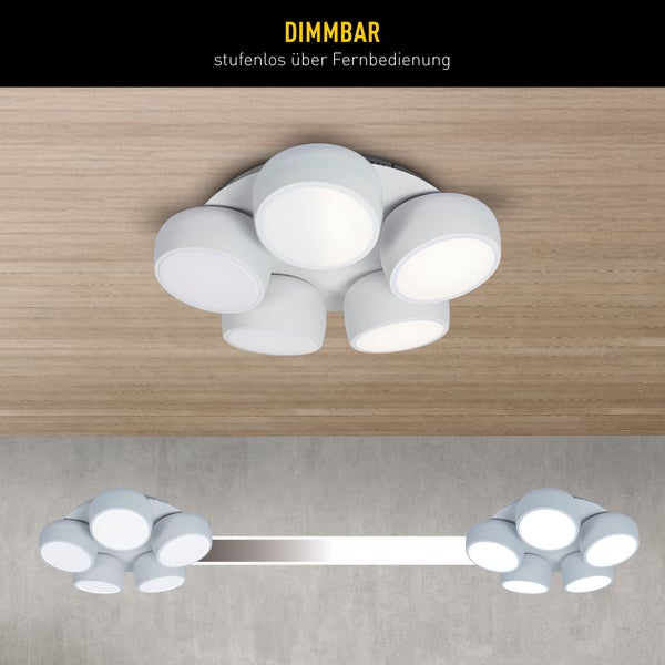 Deckenleuchte mit einstellbarer Lichtfarbtemperatur