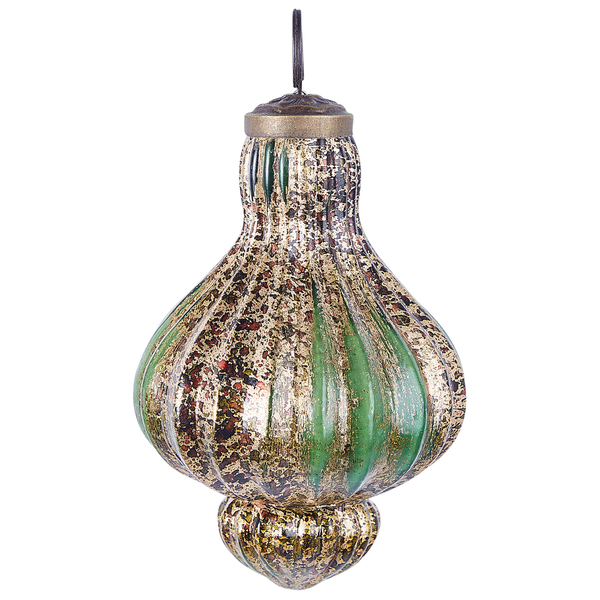 Dekorative Glas Christbaumkugel mit Aufhänger