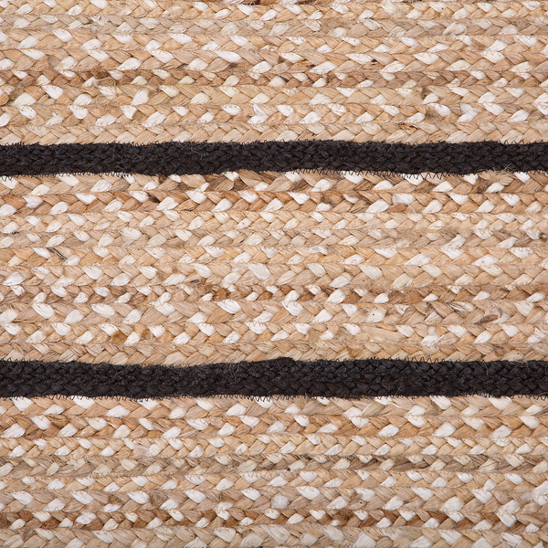 Teppich KARADONA Beige 80 x 150 cm Jute