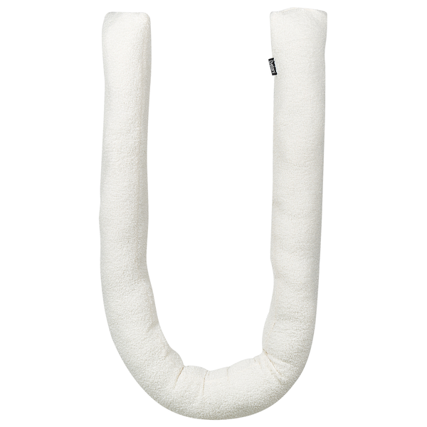 Dekokissen GLADIOLUS Bouclé 172 x 14 cm Cremeweiß Ohne Muster