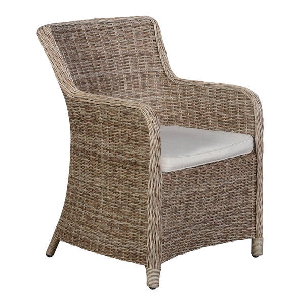 Gartenstuhl aus Rattan